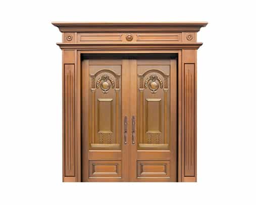 銅鋁復合銅門裝飾材料圖片